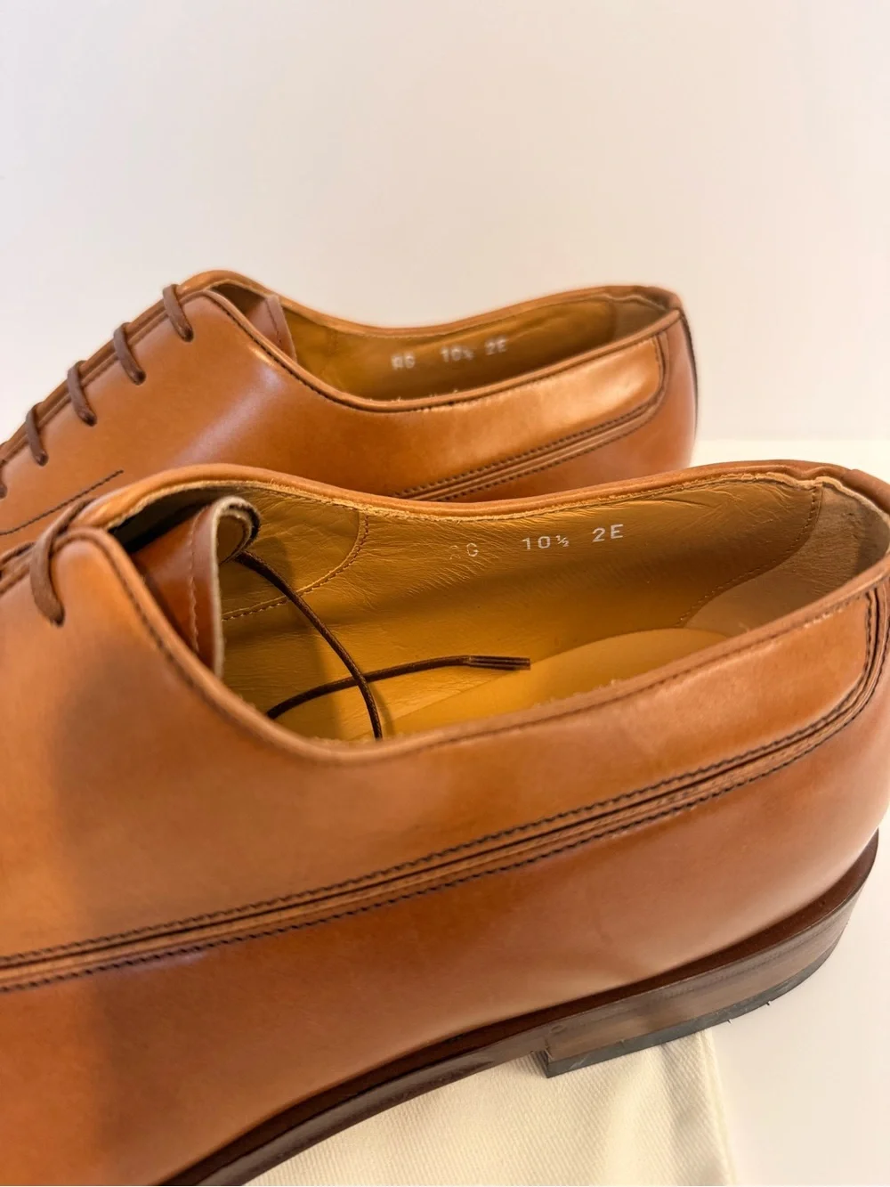 Ferragamo Men's Fermin‎ Leather Oxford Shoes Size 10.5 EE